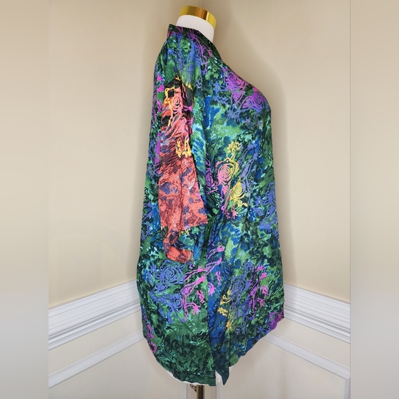 Vintage Anxious Men's Multicolor Frog Graphic Shirt NWT - Picture 5 of 16